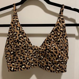 Longline Triangle Bikini Top
